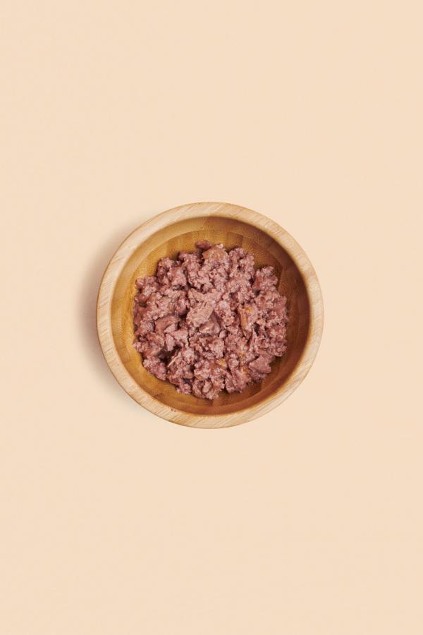 Contenu aliments humides au bœuf